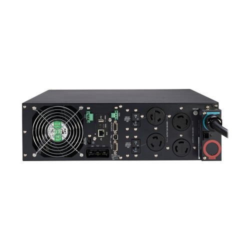 Tripp Lite SmartOnline 6kVA 5.4kW 208V Online UPS, 2 L6-20R and 2 L6-30R Outlets, L6-30P Input, Network Card, 3U Rack/Tower, TAA - SU6000RT3UTAA