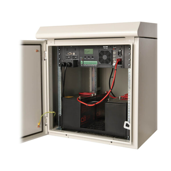 Tripp Lite series 120VAC 24VDC 2000VA 1600W Extreme Temperature Network UPS for Industrial and Traffic Networks, 3U, Hardwire