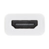 Tripp Lite series DisplayPort to HDMI Active Adapter (M/F) - 4K 60Hz, HDR, DP 1.2, HDCP 2.2, White, 6 in.