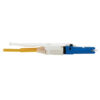 905e0b817e47255e61e965a8c199cbe7 Tripp Lite series 400G Duplex Singlemode 9/125 OS2 Fiber Optic Cable Adapter (CS-UPC/LC-UPC), M/F, Round LSZH Jacket, Yellow, 1 ft.