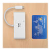 Tripp Lite series USB-C Multiport Adapter, DVI, USB 3.x (5Gbps) Hub Port, Gbe and PD Charging, White