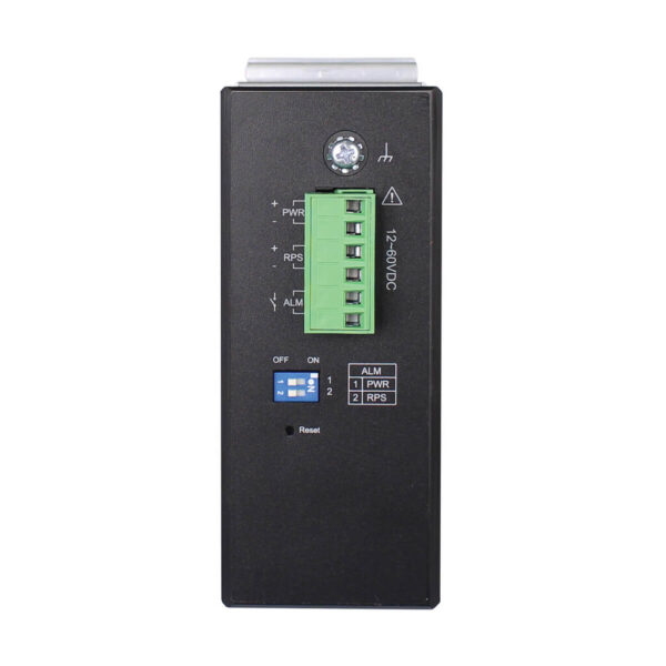 Tripp Lite series 8-Port Managed Industrial Gigabit Ethernet Switch - Layer 2, 10/100/1000 Mbps, 4 GbE SFP Ports, -40° to 75°C, DIN Mount, TAA