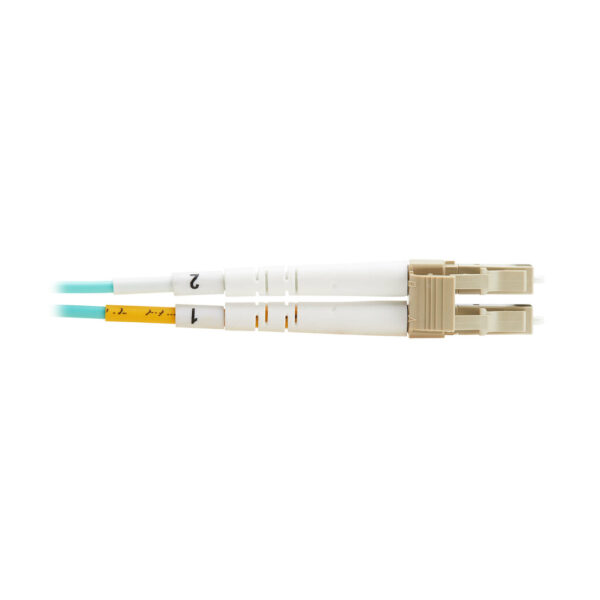 90e4f00933c2924e09a8cba43b6b7d01 Tripp Lite series 10Gb Duplex Multimode 50/125 OM3 OFNP Fiber Patch Cable (LC/LC) - Aqua, 6 m (19.7 ft.), TAA