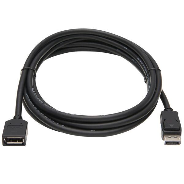 Tripp Lite series DisplayPort Extension Cable with Latch, 4K @ 60 Hz, HDCP 2.2 (M/F),10 ft. (3.05 m)