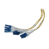 910456837b8e3a1a24a6ff303cbf5fd0 Tripp Lite series Preloaded Fiber Panel, 1U - 6x (4x LC/LC Duplex M/M) 8F Trunk Cables, OS2 Singlemode, 10 m (32.8 ft.)