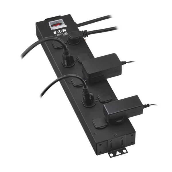 91067e029bfa29a4e5fe303b2b7fc741 Tripp Lite series Industrial Power Strip, 10-Outlet, 15 ft. (4.6 m) Cord, Large Plug Spacing