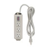 912c3024e73151a543d0c9587178150a Tripp Lite TLM306NC surge protector Grey 3 AC outlet(s) 120 V 1,8 m