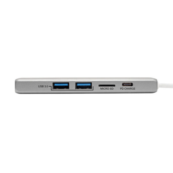 Tripp Lite series USB-C Dock - 4K HDMI, USB 3.x (5Gbps), USB-A Hub Ports, Memory Card, 60W PD Charging