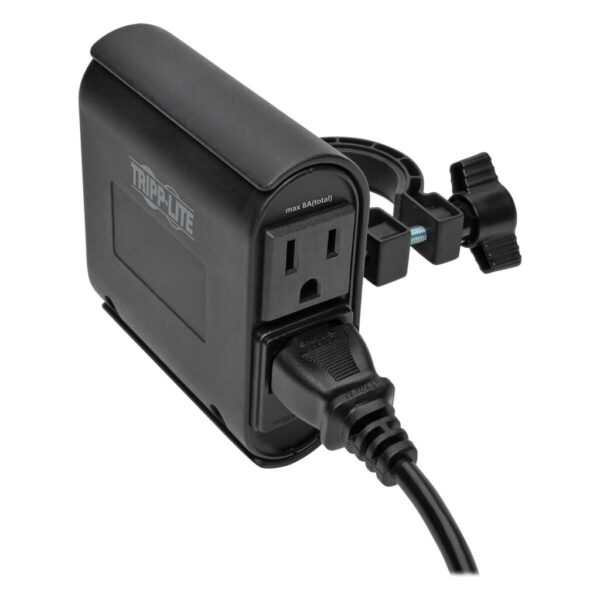 915d606a60212062cdb726c71e76967e Tripp Lite series AC/USB Charging Clip for Display Mounts