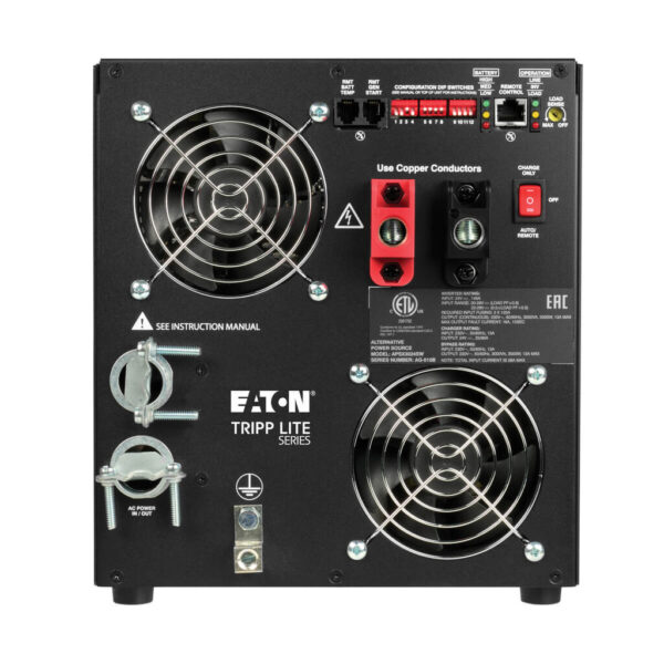 Tripp Lite series 3000W APS X Series 24VDC 230V Inverter/Charger with Pure Sine-Wave Output, Hardwired