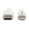 Tripp Lite series USB-C to Lightning Sync/Charge Cable (M/M), MFi Certified, White, 3 ft. (0.9 m)