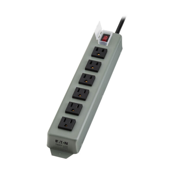 91a93b1d7d28d979e5e826d3b55fb0ae Tripp Lite series Industrial Power Strip, 6-Outlet, 15 ft. (4.6 m) Cord, Locking Switch Cover - UL24CB-15