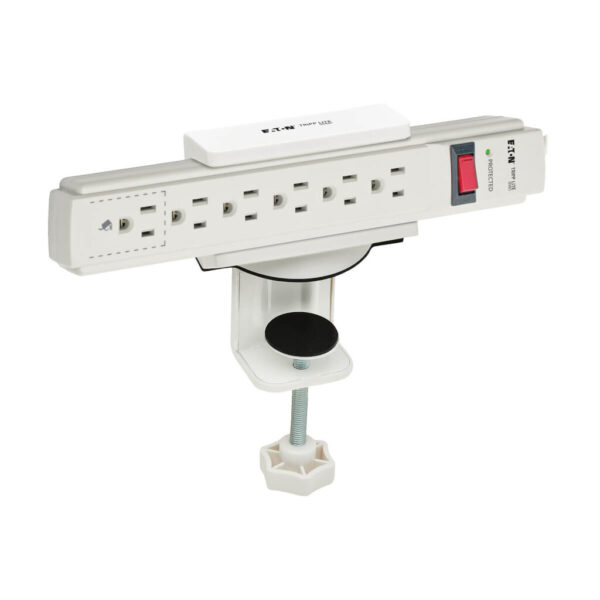 Tripp Lite series Clamp-On Power Strip Holder, White