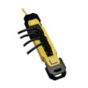 91b812d13df21f45da7ec541b5210a55 Tripp Lite series Power It! 6-Outlet Safety Power Strip, 9 ft. (2.74 m) Cord & Clip, Hang Holes, Safety Covers, GFCI Plug - TLM609GF