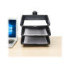 Tripp Lite series 3-Tray Document Holder with Desktop Clamp, TAA