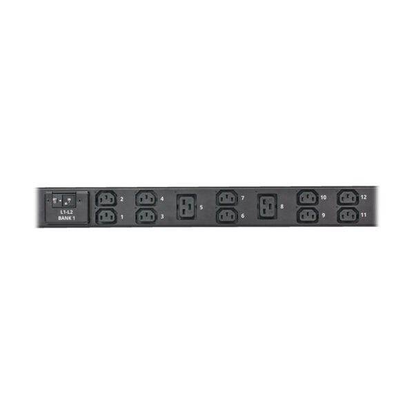 Eaton 8.6kW 200-240V 3-Phase IsoBreaker Managed PDU - Gigabit, 36 Outlets, L15-30P Input, LCD, 10 ft. (3 m) Cord, 0U, 70 in. (1.8 m) Height, TAA
