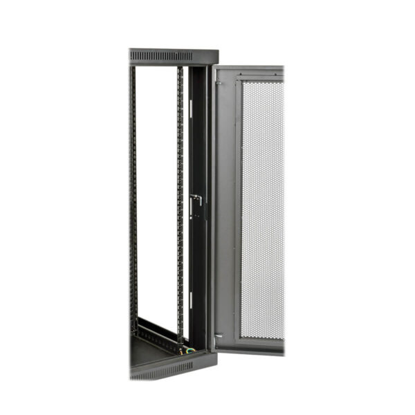 Tripp Lite series SmartRack 18U UPS-Depth Wall-Mount Half-Height Rack Enclosure, Hinged Back
