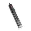 Tripp Lite series Protect It! 8-Outlet Surge Protector, 6 ft. (1.83 m) Cord, 2160 Joules, Tel/DSL Protection, Cord Clip
