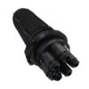 Tripp Lite series Fiber Splice Dome Enclosure - 6 Splicing Trays, 288 Fiber Capacity, IP68 Rated