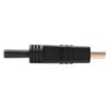 Tripp Lite series Safe-IT High-Speed HDMI Antibacterial Cable (M/M), UHD 4K, 4:4:4, Black, 6 ft.