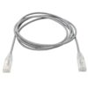 Tripp Lite series Cat6 Gigabit Snagless Slim UTP Ethernet Cable (RJ45 M/M), PoE, Gray, 5 ft. (1.52 m)