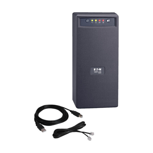 Tripp Lite series SmartPro 120V 750VA 450W Line-Interactive UPS, AVR, Tower, USB, Surge-only Outlets