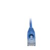 Tripp Lite series Cat6a 10G Snagless Molded Slim UTP Ethernet Cable (RJ45 M/M), Blue, 2 ft. (0.61 m)