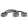 92a689cbad0534c42c2a199fea2a83ba Tripp Lite series VGA Monitor Y Splitter Cable (HD15 M/2xF), 1 ft. (0.31 m)