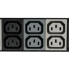 Tripp Lite series 3-Phase Local Metered PDU, 8.6 kW, 45 208V outlets (36 C13, 9 C19), 6 ft. (1.83 m) NEMA L21-30P Input connection, TAA Compliant