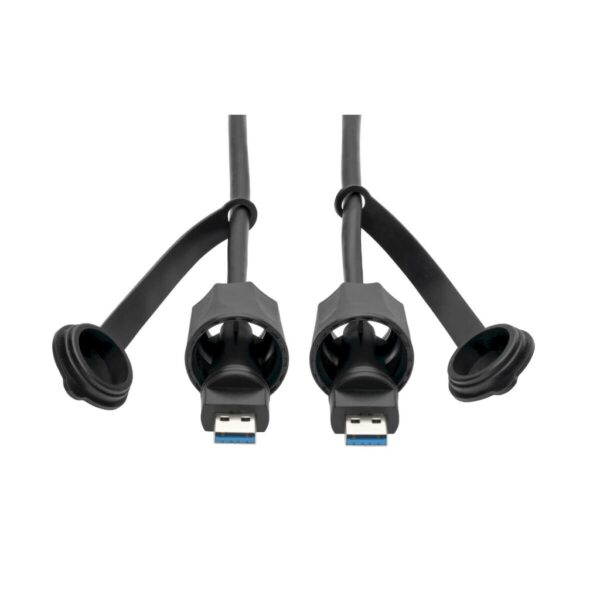 Tripp Lite series USB 3.0 SuperSpeed A to A M/M Cable, Industrial - IP68, Shielded, 10 ft. (3.05 m), TAA