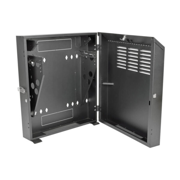 9304db59be4701884337bd805d09c726 Tripp Lite series SmartRack 6U Low-Profile Vertical-Mount Switch-Depth Wall-Mount Rack Enclosure Cabinet