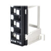 9341062c6b8c0a3acdb3072fafc48757 Tripp Lite series 12-Port Wall-Mount Patch Panel for UTP Keystone Jacks, Offset Ports, TAA