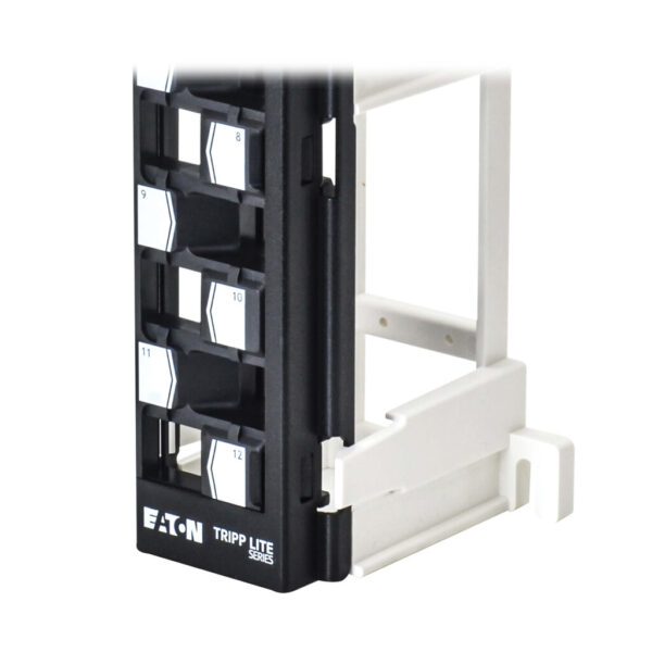 9341062c6b8c0a3acdb3072fafc48757 Tripp Lite series 12-Port Wall-Mount Patch Panel for UTP Keystone Jacks, Offset Ports, TAA