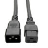 938842e11ca0ad1a658e80e8cdb13b51 Tripp Lite series Power Extension Cord/Splitter, 2 x C19 to C20 Y Splitter - Heavy-Duty, 20A, 250V, 12 AWG, 6 ft. (1.83 m), Black