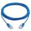Tripp Lite series Cat6 Gigabit Molded Ultra-Slim UTP Ethernet Cable (RJ45 M/M), Blue, 10 ft. (3.05 m)