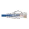 93fd44ef244cf66417537e287b4020ab Tripp Lite series Cat6 Gigabit Snagless Slim UTP Ethernet Cable (RJ45 M/M), PoE, Blue, 8-in. (20.32 cm)