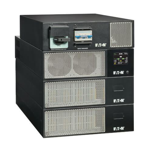 Eaton 93PX 15000VA 15000W 208V 3-Phase Double-Conversion UPS - Hardwired Input/Output, Maintenance Bypass, Network Card, Extended Run, 12U - 93PX15KHW
