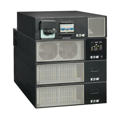 Eaton 93PX 15kVA 15kW 208V 3-Phase Double-Conversion UPS - Hardwired Input/Output, Maintenance Bypass, Industrial Gateway Card, 12U - 93PX15KHWIND
