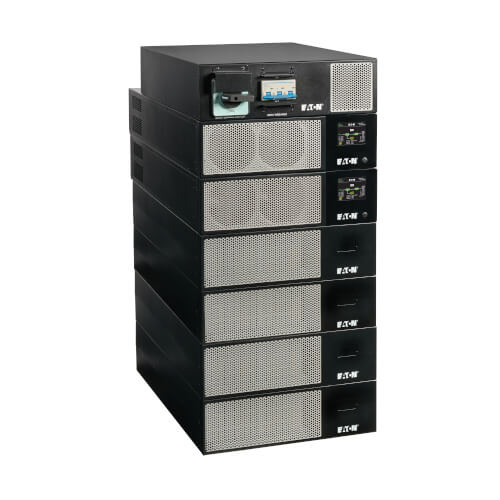 Eaton 93PX 15kVA 15kW N+1 208V 3-Phase Double-Conversion UPS - Hardwired Input/Output, Maintenance Bypass, Network Cards, 21U - 93PX15KHWPAR