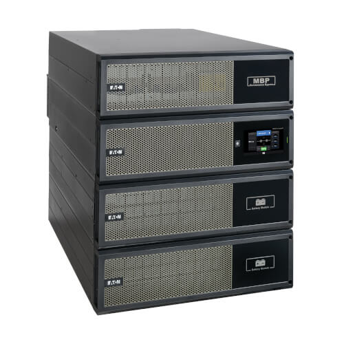 Eaton 93PX 15kVA 15kW 400V 3-Phase Double-Conversion UPS - Hardwired Input/Output, Maintenance Bypass, Network Card, 12U - 93PX15KIHWN
