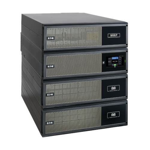 Eaton 93PX 15kVA 15kW 400V 3-Phase Double-Conversion UPS - Hardwired Input/Output, Maintenance Bypass, Industrial Gateway Card, 12U - 93PX15KIHWNDG