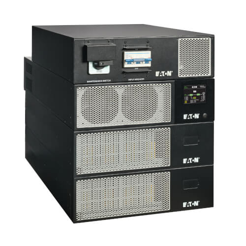 Eaton 93PX 15kVA 15kW 208V 3-Phase Double-Conversion UPS - IEC 309 60A Input/Output, Maintenance Bypass, Industrial Gateway Card, 12U - 93PX15KIND