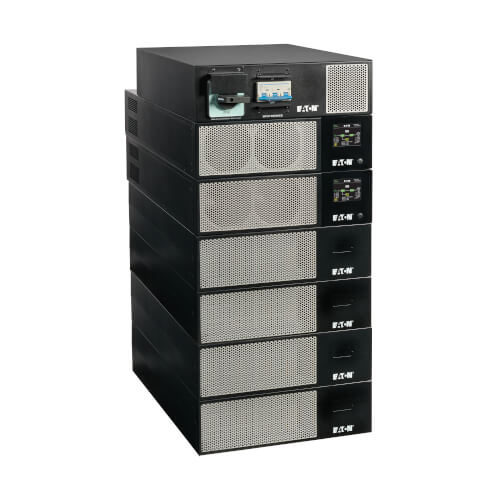 Eaton 93PX 20kVA 20kW N+1 208V 3-Phase Double-Conversion UPS - Hardwired I/O, Maintenance Bypass, Industrial Gateway Cards, 21U - 93PX20KHWINDPAR