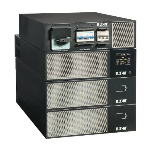 Eaton 93PX 20kVA 20kW 208V 3-Phase Online UPS, Hardwired Input, IEC 309 60A Output, Maintenance Bypass, Industrial Gateway Card, 12U - 93PX20KIND