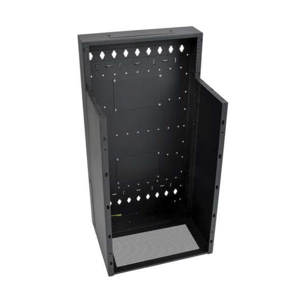 Tripp Lite series SmartRack 12U Low-Profile Vertical-Mount Wall-Mount Small Server Rack Enclosure