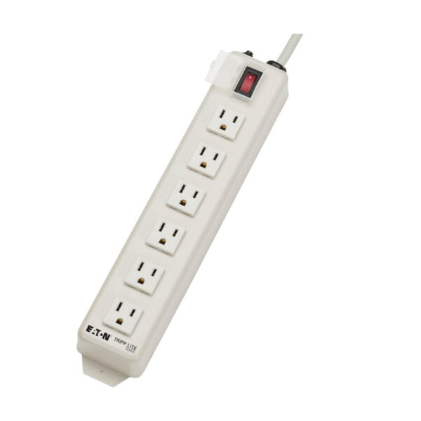 94376aa4aebae0f8cb5102bbe82d0680 Tripp Lite TLM615NC surge protector Grey 6 AC outlet(s) 120 V 4,5 m