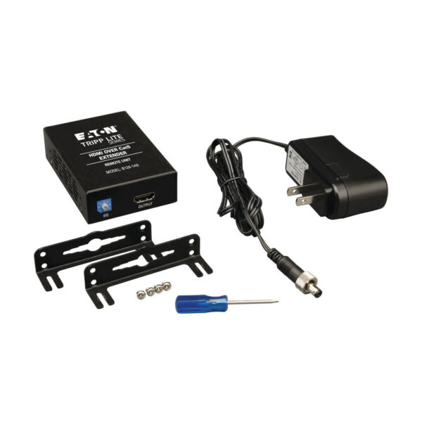 Tripp Lite series HDMI over Cat5/6 Extender, Box-Style Remote Receiver for Video/Audio, Up to 150 ft. (45 m), TAA