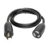Tripp Lite series Power Extension Cord, NEMA L5-20P to NEMA L5-20R- Heavy-Duty, 20A, 125V, 12 AWG, 6 ft. (1.83 m), Black, Locking Connectors