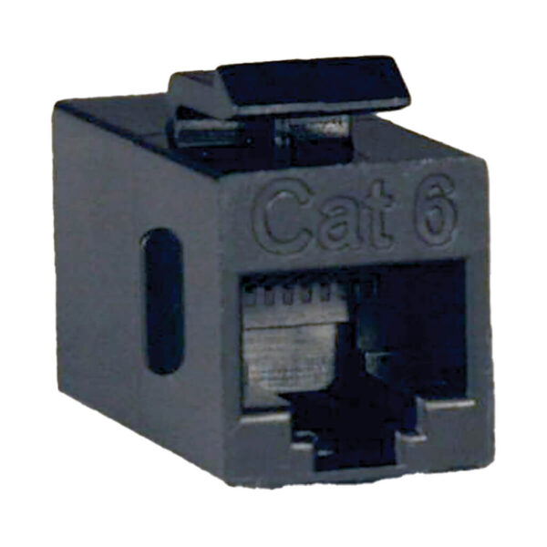 Tripp Lite series Cat6 Straight Through Modular In-line Snap-in Coupler (RJ45 F/F), TAA