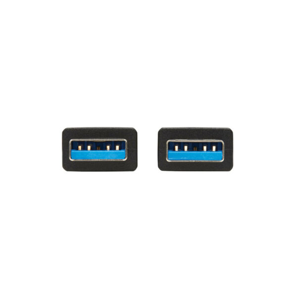 94e59957e9fa138e7b5bb8643064b624-1 Tripp Lite series USB 3.0 SuperSpeed A to A Cable for USB 3.0 All-in-One Keystone/Panel Mount Couplers (M/M), Black,15 ft. (4.6 m) - U325-015